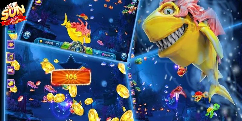 Các game Bắn cá ăn tiền online phổ biến