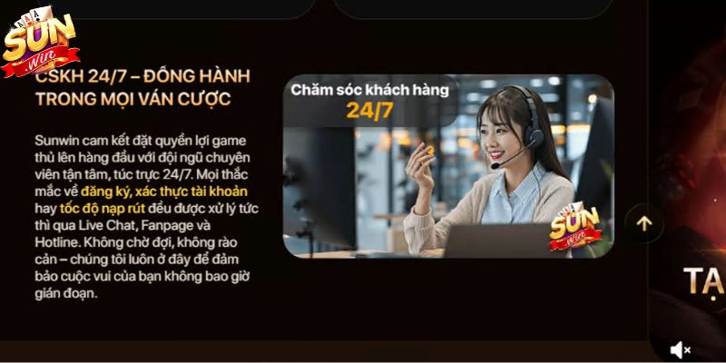 Những trường hợp nên liên hệ cổng game Sunwin